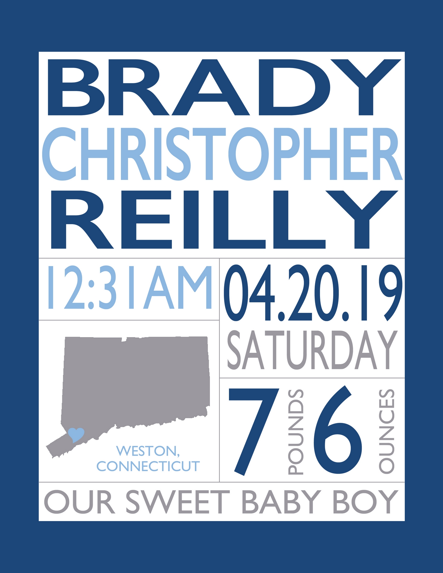 Baby Poster Example